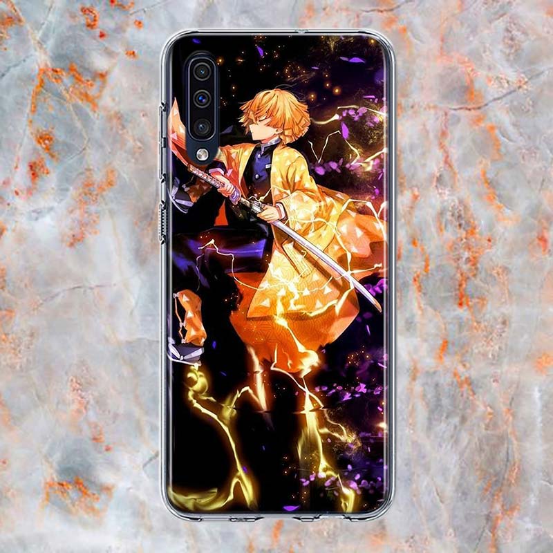 

Demon Slayer Kimetsu no Yaiba для Samsung Galaxy A90 A80 A70 A70S A50 A40 A30S A20S A20E A2Core A10 A10E A10S M20 чехол для телефона Samsung A20E