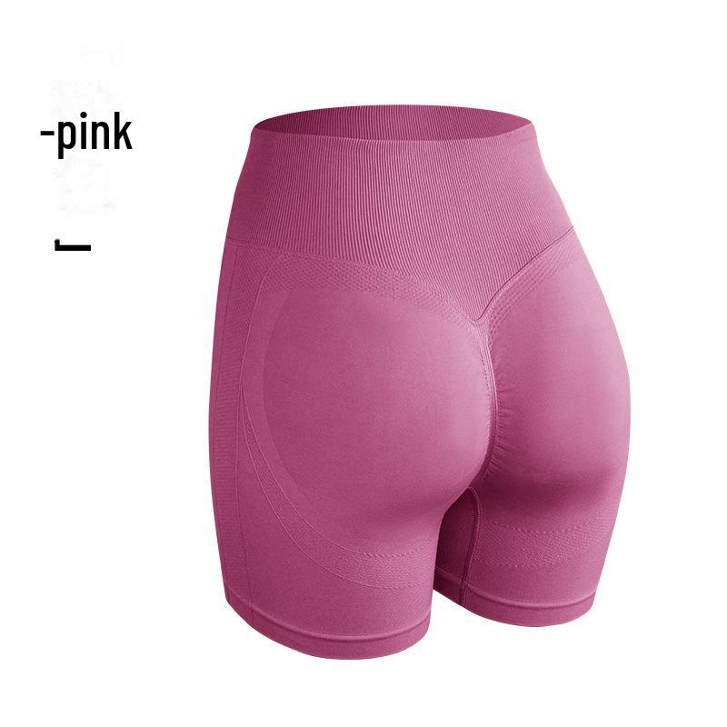 Shorts de Yoga Sans Coutures Taille Haute Ventre Plat