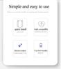 Tuya Smart Home WiFi ZigBee Voice-Controlled Electric Curtain Motor (Trackless)