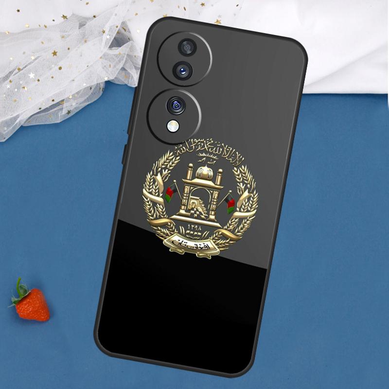 Afghan Afghanistan Flag Banner Case For Honor Magic 8 7 5 6 Pro 200 400 50 70 90 Lite Win RT X8c X8b X9a X9b X9c X9d Cover