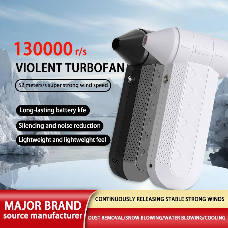 

High-Power Wireless Handheld Car Vacuum & Hair Dryer Combo 130000 RPM Vacuum Cleaner Fan
