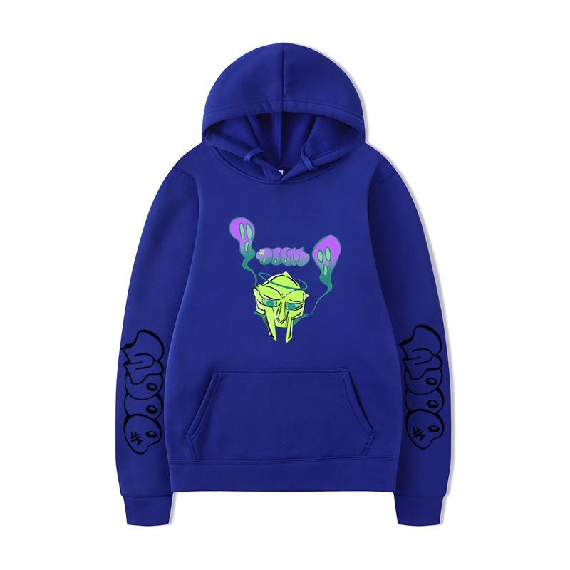 Hip-hop Singer Mf Doom Hoodies Singer New Printing Sweatshirts for Fans Long Sleeve Men Women Clothing Sudaderas Hoody