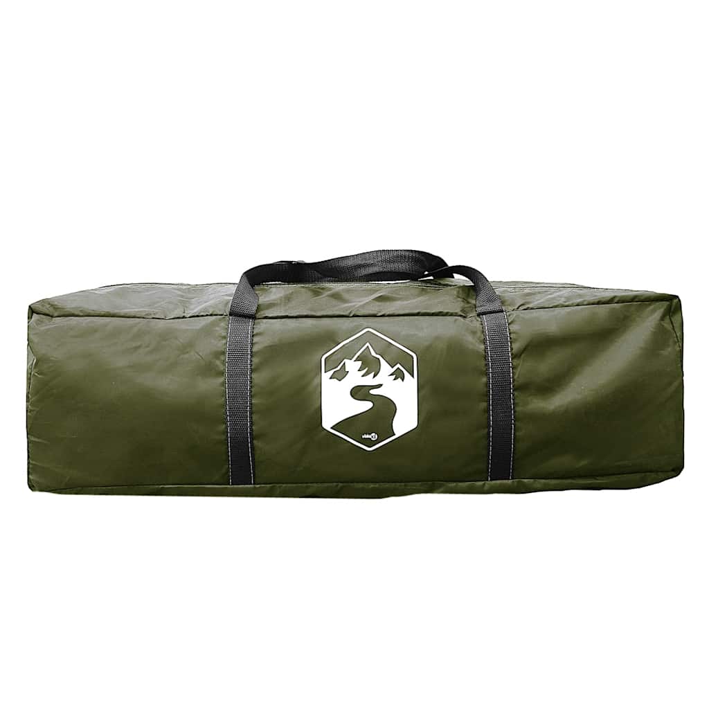 Dome Family Tent for 6 Persons Olive Green Waterproof