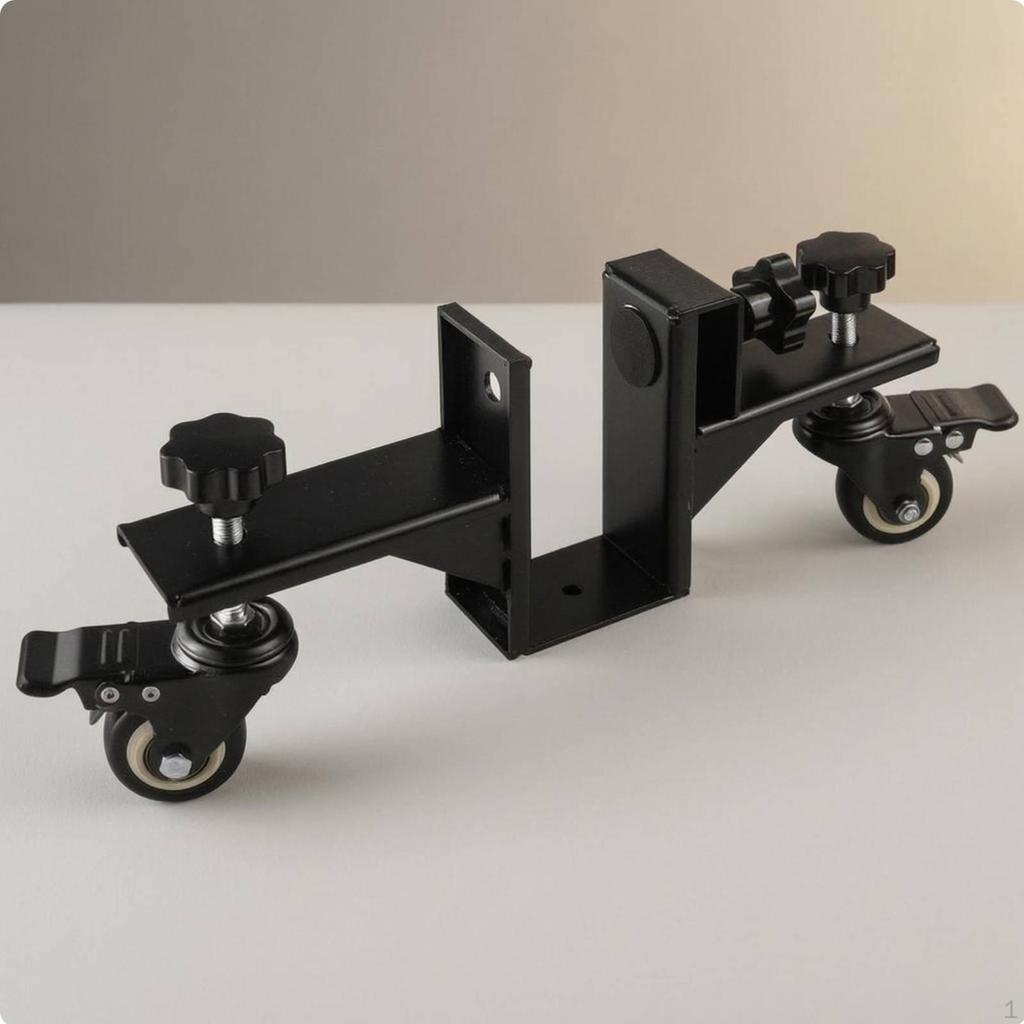 Door Panel Moving Cart 360Degree Rotating Casters Installation Tool Scratch Protection Heavy