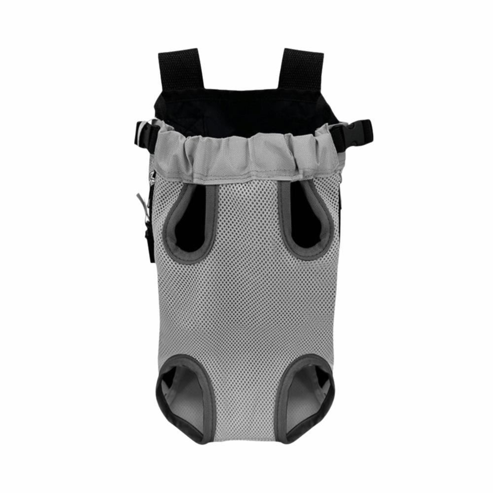 Adjustable Strap Dog Front Carrier Breathable Mesh Pet Carrier Backpack  Outdoor Travel