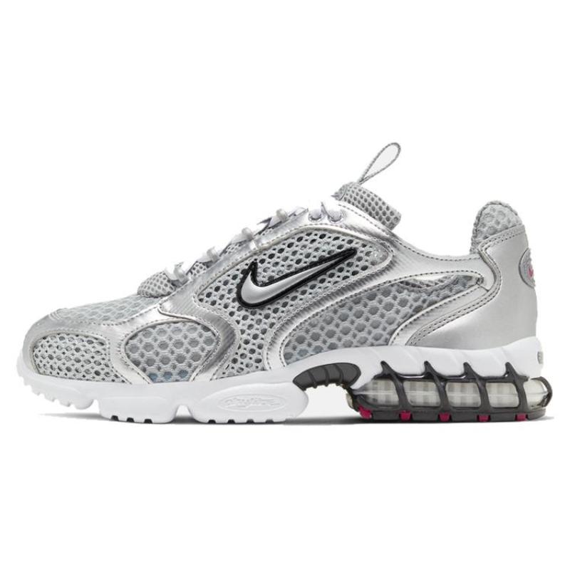 

Nike Zoom Spiridon Cage 2 Metallic Silver Women s Sneakers casual CD3613-001 35.5