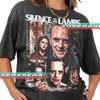 Silence of the Lambs Movie Poster T-Shirt, Psychological Thriller Horror Film Tee FD