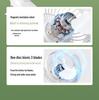 Rechargeable USB Clip Fan with Desk Lamp - Large Battery, Portable for Student Dormitories