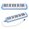 Mouth Piece Melodica Instrument with 32 Key for Begginers Musical Education InstrumentBlue