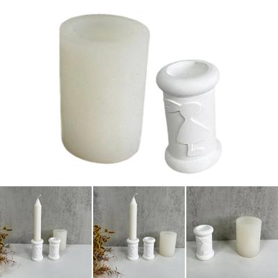 Easter Candle Holder Silicone Molds for Making Tealight Stand Candle Holder Gypsum Ornament Home Decorations DIY Craft