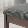 1 2 4 6pcs Spandex Jacquard Chair Cushion Covers Removable Dining Chair Seat Cover Stretch Chair Seat Slipcover Dining Room for Home