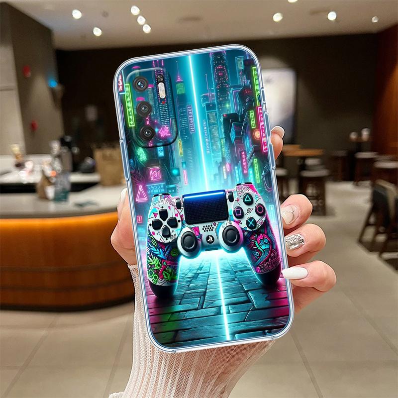RE32 Game Over Transparent Phone Case for LG K22 K30 K40 K40S K41 K42 K50 K50S K51 K51S K52 K61 K62 K71 K92 Q60 Q61 V40 V50 V60
