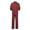Classic Plaid Casual Family Matching Long Sleeve Top + Pants Set Family Matching Set