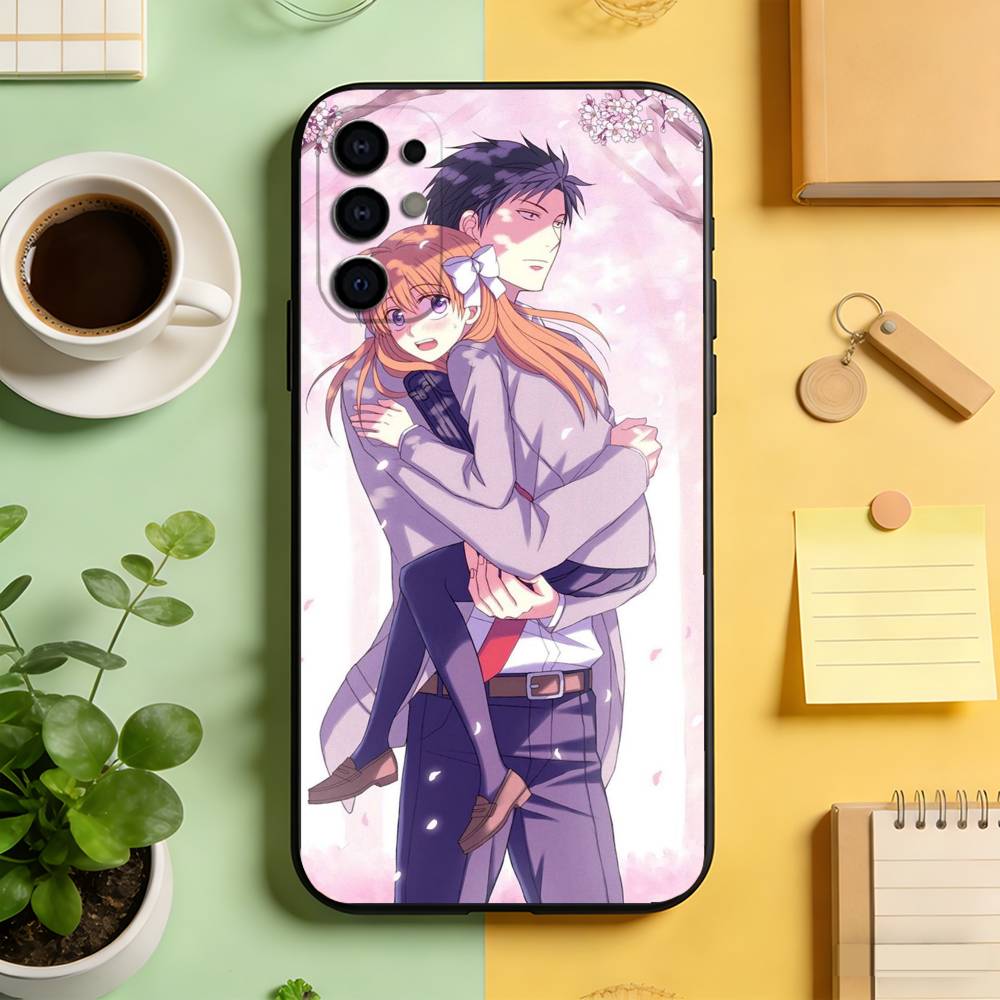 

Monthly Girls Nozaki-kun Phone Case For Samsung S25,S24,S21,S22,S23,S30,Ultra,S20,Plus,Fe,Lite,Note,10,Black Cover Samsung S22plus5G