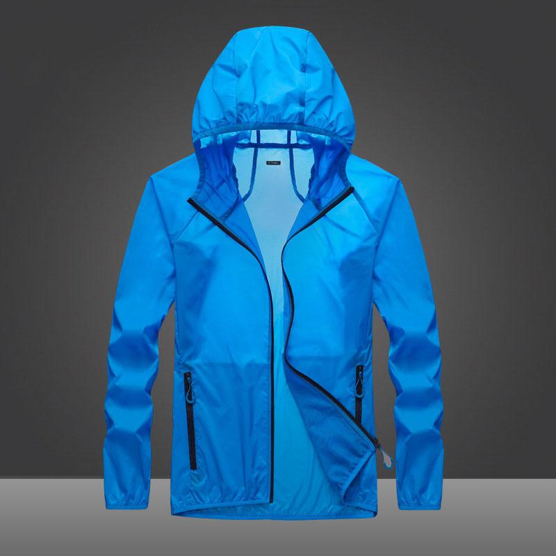 Pocket Quick-Drying Sun Protection Clothing Ultrathin Sunscreen Jacket Windbreaker Cycling Running Camping Breathable Shirt