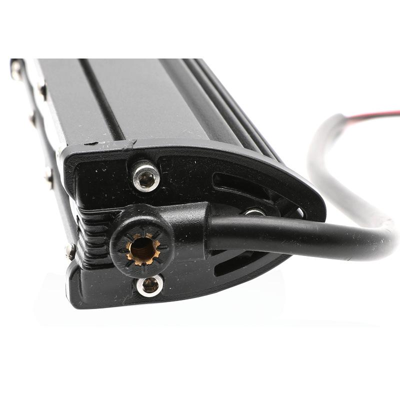 8''60W Aluminum 6D Spot Beam Slim LED Work Light Bar Single Row Car SUV Off Road Lamps New