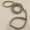 New Dog Leash Slip Rope Lead Leash Heavy Duty Braided Rope Adjustable Loop Collar Training Leashes For Small Medium Dogs