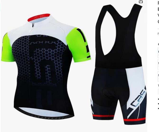 Tour De France Cycling Suit Short-Sleeved Quick-Drying Breathable Suit Outdoor Road Mountain Bike Riding Equipment