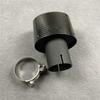Exhaust Pipe Muffler Tip Out 105*130mm Car Universal Exhaust System Accessories Glossy Black Nozzles Tailpipe
