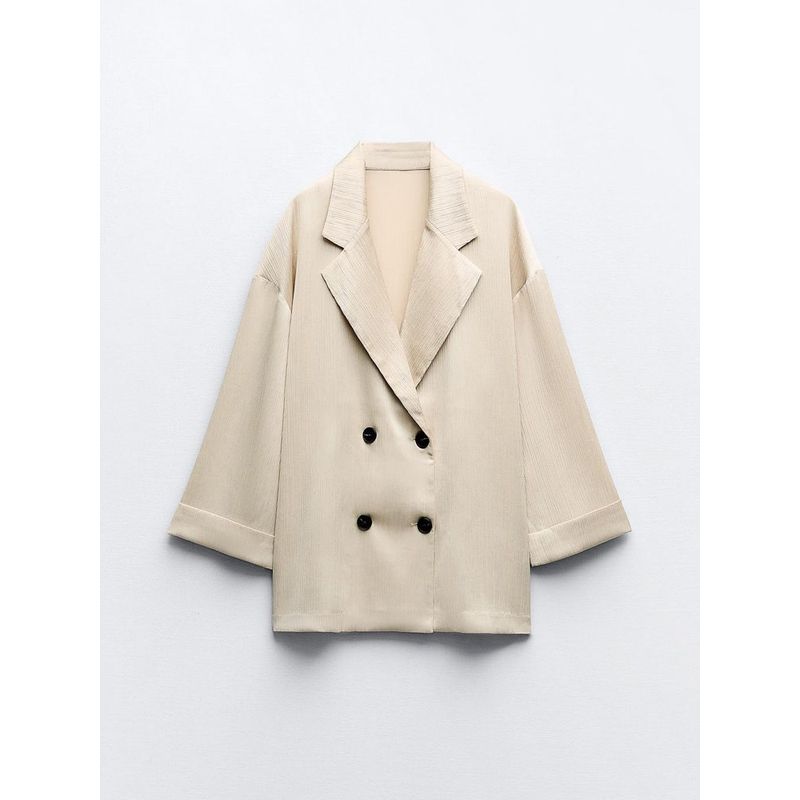 Za2025 Spring New Women's Clothing Suit Outwear 4387130 172 High Waist Pants 4387030 172