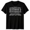 Imagine Life Without Motorbikes T-Shirt Funny Dad Grandad Fathers Day Gift