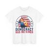 Resist Democracy Has No Kings Shirt, American Flag Patriotic T-Shirt