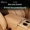 Lantu Dreamer Armrest Box Protection Pad - Fits 25 Models, Central Armrest Cover with Heightening Pad and Leather Sleeve