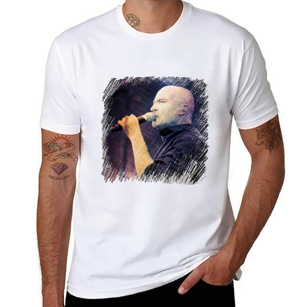 Phil Collins Tshirt Lightweight Casual Summer Tshirt