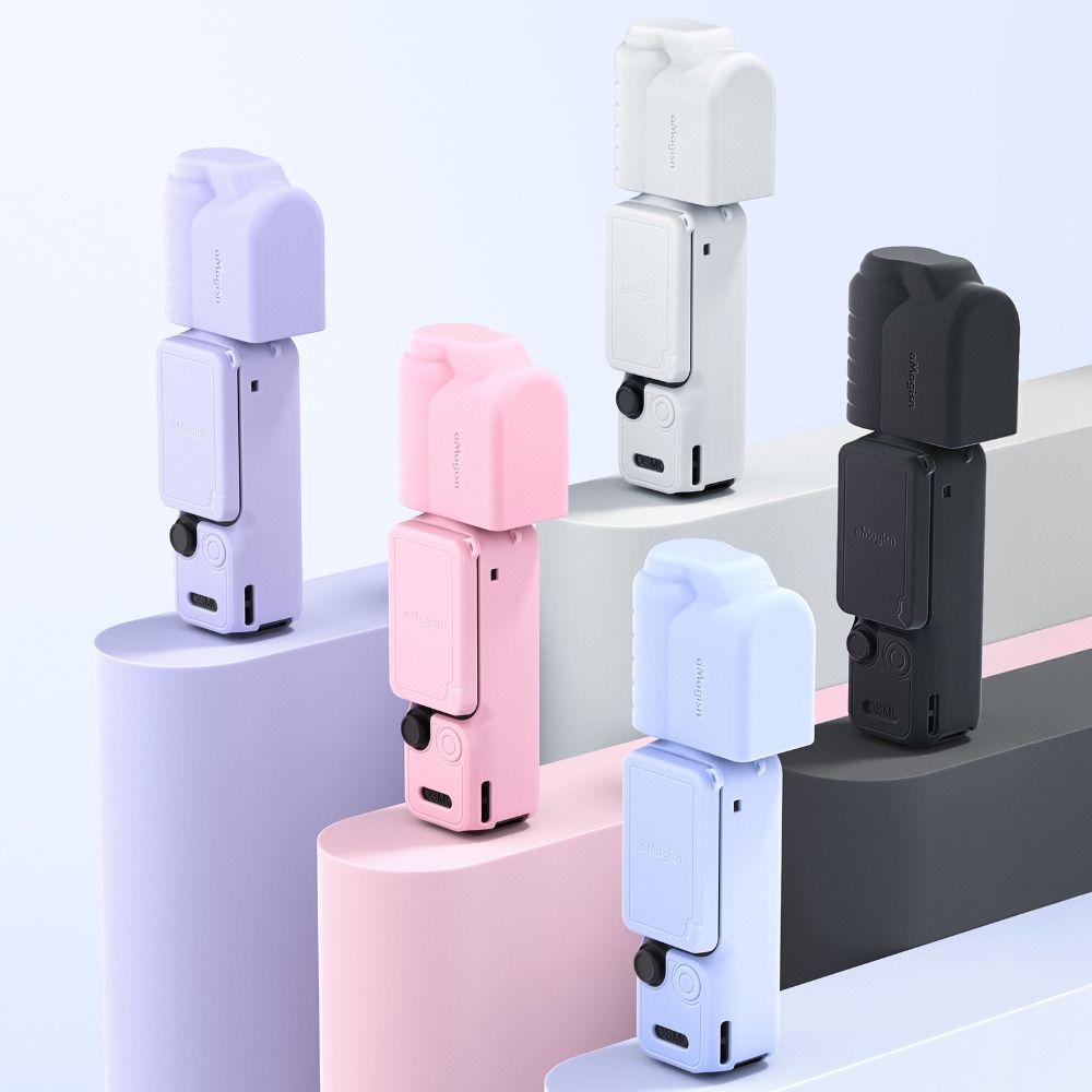 Silicone Protective Case Full Coverage Skin Cover for DJI Osmo Pocket 4 Gimbal Camera Accessories