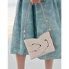 French Niche 2026 High Quality PU Shoulder Bag Trendy Designer Luxury Handbag Purse Girl Leather Messenger Handbag Simple Woven