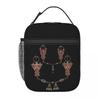Z Imazighen Kabyle Jewelry Amazigh Berber Ethnic Insulated Lunch Bag for Women Children Food Boxes Thermal Lunch Box Tote
