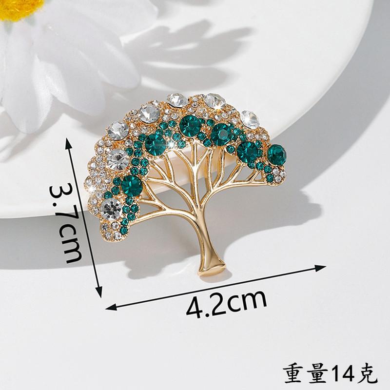 Брошь  Счастливое Дерево Удачи  Китайский Стиль Универсальный Дизайн Корсажа Аксессуары для Булавки Пиджака Костюма