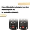 Cost Effective Key Fob Cases Offering Scratch Resistance Keyless Entry Shell Simple Operate Designed for Automotive