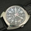 VINTAGE SEIKO 5 AUTOMATIC 7005A JAPAN MENS BLACK COLOR DIAL WATCH A709358-1