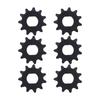 11T Teeth 25H Chain Motor Sprocket 10mm Inner Diameter Steel Motor Sprocket with H Hole Metal H Chain Motor Sprocket