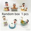 New Products In Stock Anime Xiao Xin Dishes Blind Box Figurines Figurines Desktop Ornaments Birthday Surprise Gifts Souvenir