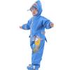 Children's Waterproof Footed Raincoat & Pants Set for Toddlers and Kindergarten Boys & Girls
