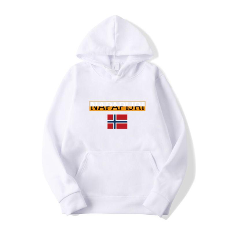 Men's Cross-Border Printed Pullover Hoodie - European & American Trend, Autumn/Winter Casual Top