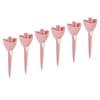 6PCS Plant Self Watering Spikes Adjustable Speed Automatic Plant Waterer Dripper for Vacation Potted Plant Watering