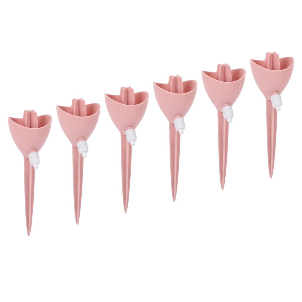 6PCS Plant Self Watering Spikes Adjustable Speed Automatic Plant Waterer Dripper for Vacation Potted Plant Watering