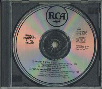 

CD BRUCE HORNSBY & THE RANGE - Fire On The Cross 27152RDJ RCA 1990 Japan Rock Used