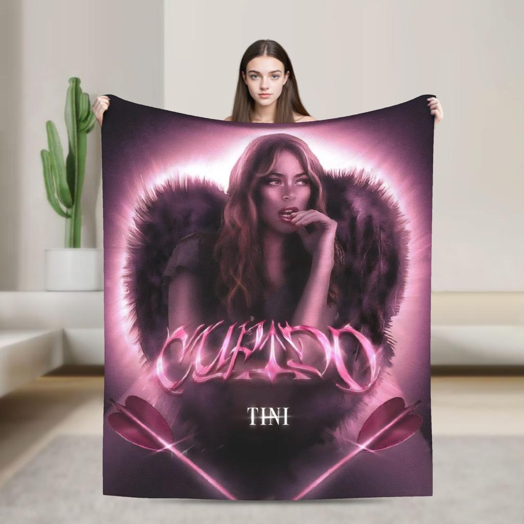 TINI STOESSEL Futtura Tour  Flannel Blanket  Warm Throw Blanket for Home Decor Camping Novelty Bedspread Sofa Bed Cover