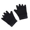 1 Pair Fingerless Gloves Unisex Nylon Compression Gloves Breathable for Daily Living Nude