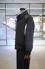 Rever Classic S/S Black Leather Color Block Oversized Varsity Jacket