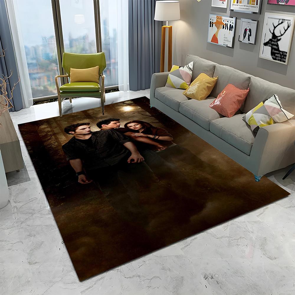 3D-Druck The Twilight Saga HD Teppich für Zuhause Wohnzimmer Schlafzimmer Sofa Fußmatte Dekor, Kinder Spielbereich Teppich Rutschfeste Bodenmatte