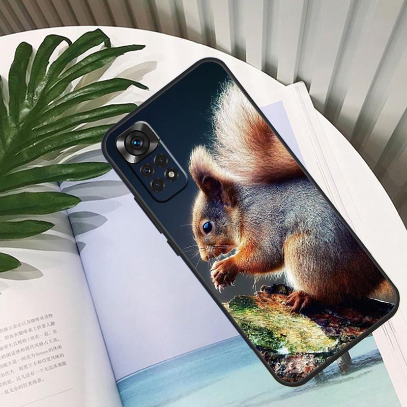 Squirrel Funda For Xiaomi Redmi Note 14 13 10 11 12 15 Pro Plus Case For Redmi 15C 14C 10C 12C 13C 15