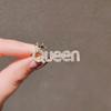 Anti-glare Brooch Letter Brooch Trendy and Personalized Brooch Collar Pin Anti-glare Clasp