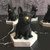 Creative Handmade Molds New Crystal Epoxy Mold 3D French Bulldog Silicone UV Mold Cake Mousse Dessert Decoration Baking Molds