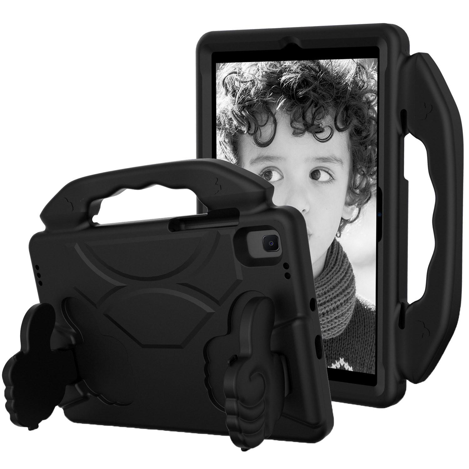 

Sagit Kids EVA чехол-подставка для Galaxy Tab A8 SM-X200 SM-X205 чехол 10,5 дюймов чехол для планшета с большим пальцем One Size чёрный