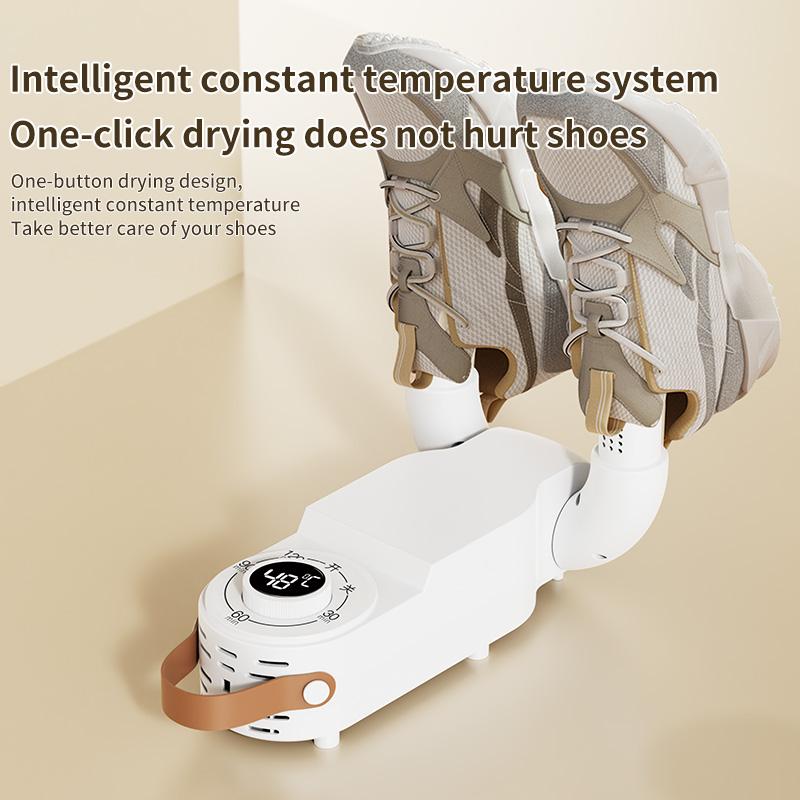 Portable Electric Shoe Dryer Intelligent Timer Adjustable Shoe and Boot Dryer Deodorizing Sterilizing Dryer For Socks Boots shoe